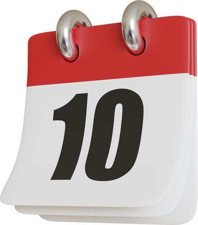 Day 10 on the calendar