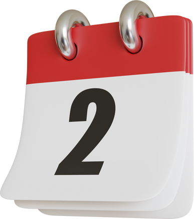 Day 2 on the calendar
