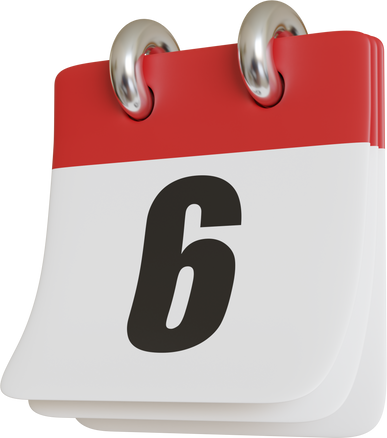 Day 6 on the calendar