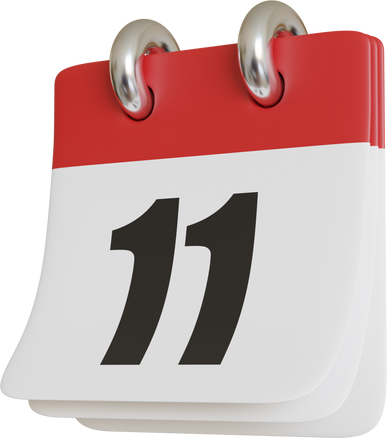 Day 11 on the calendar